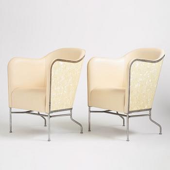 Mats Theselius, a pair of "Star" armchairs, ed. 147 & 175/360, Källemo, Värnamo, post 2009.