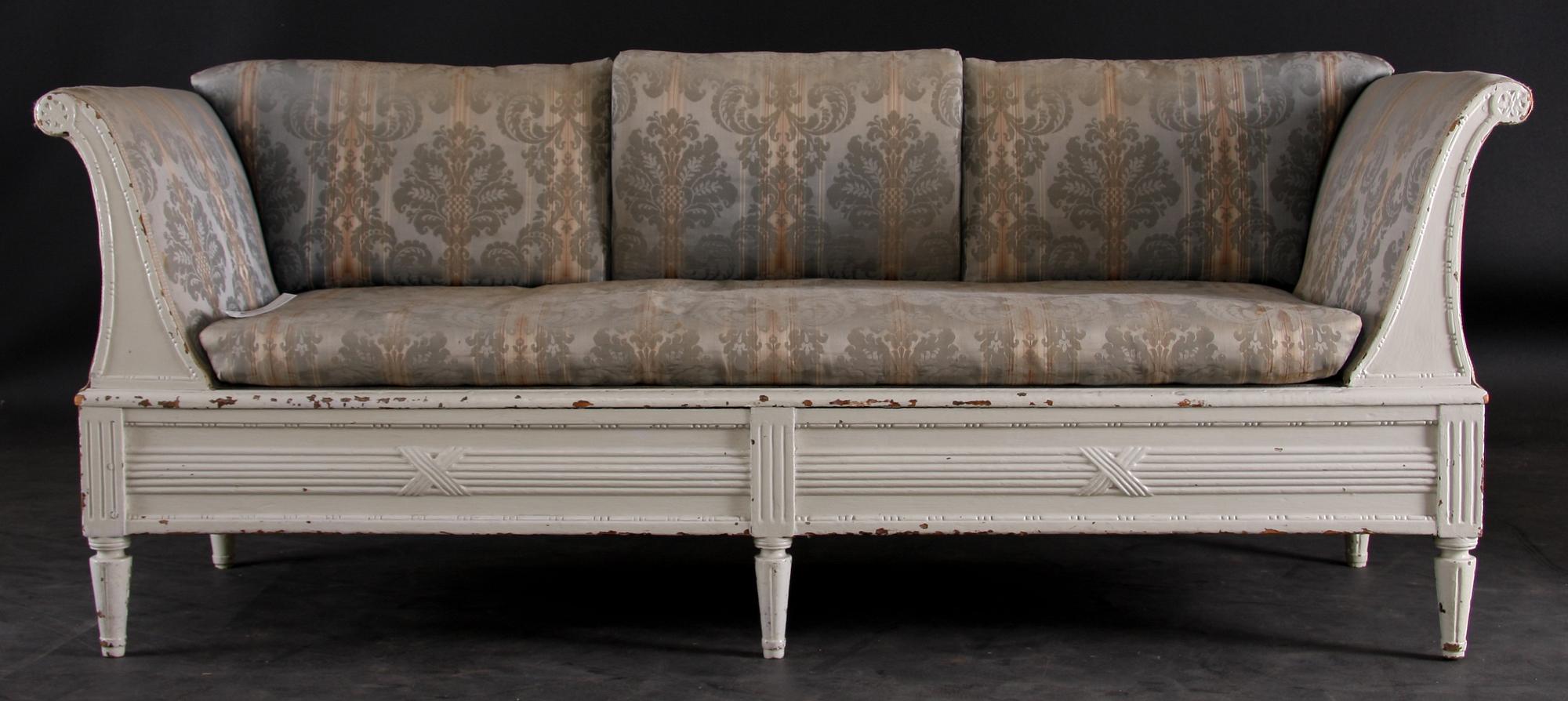 SOFFA, sengustaviansk / empire provinsarbete, 1800-talets första hälft.
