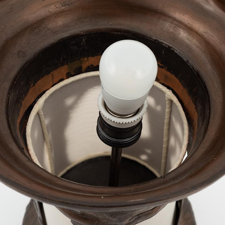 Bordslampa, jugend, 1900-talets början.