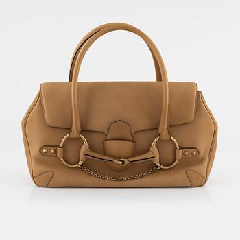 Gucci, a tan leather handbag, 2004.