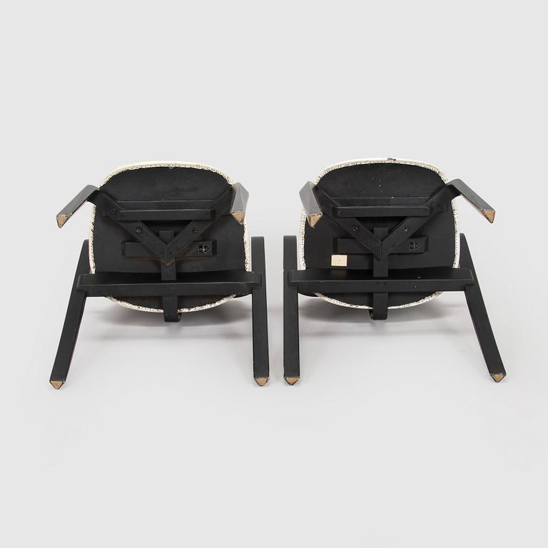 Ilmari Tapiovaara, a set of six 1960s 'Aslak' armchairs for Asko, Finland.