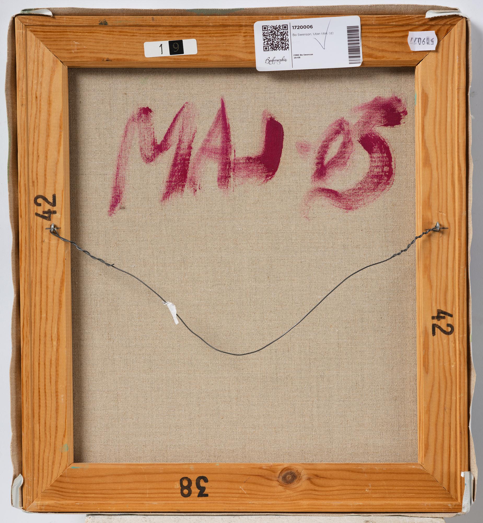 Bo Swenson, Untitled.