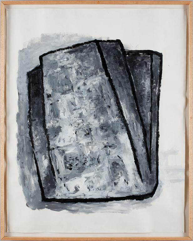 FARELL BRICKHOUSE, olja på papper. Signerad a tergo.