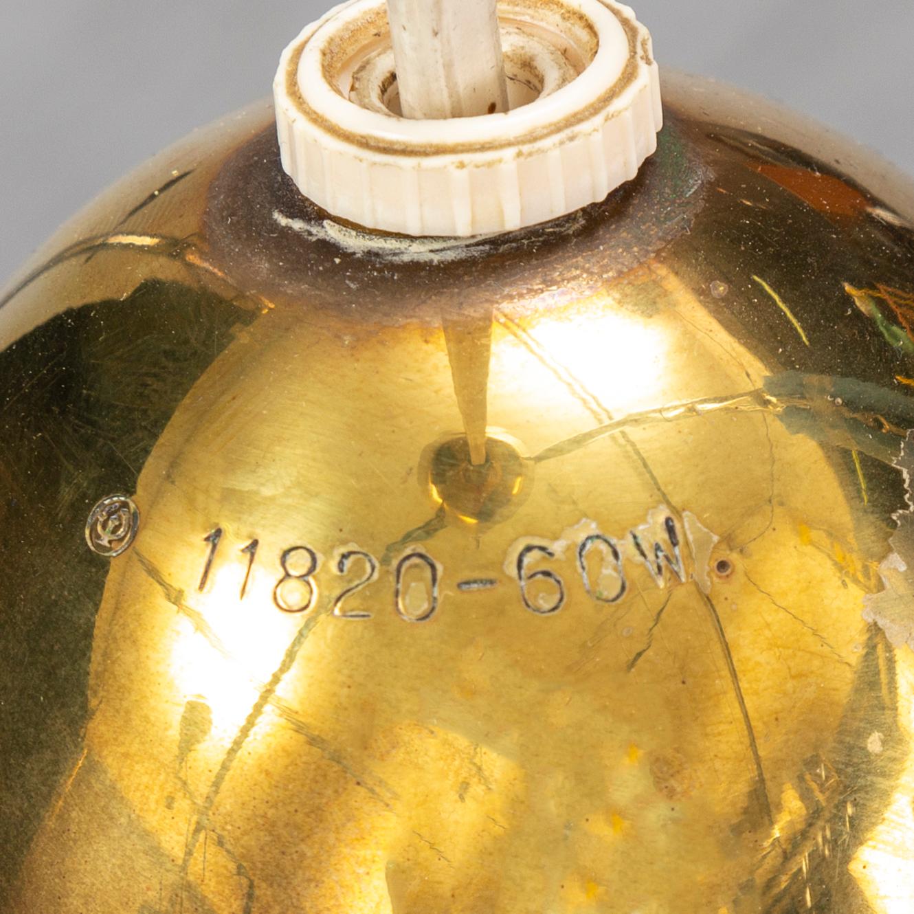 A Böhlmarks ceiling lamp, 1940/50s.