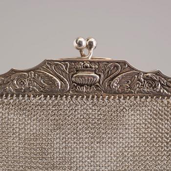 AFTONVÄSKA, silver, Vaguer, Paris, 1800-talets andra hälft.