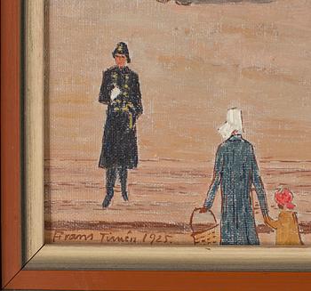 FRANS TIMÉN, olja på duk, signerad och daterad 1925.