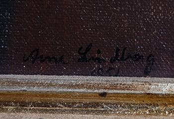 LINDBERG, ARNE, olja på duk. Sign och dat 1951.