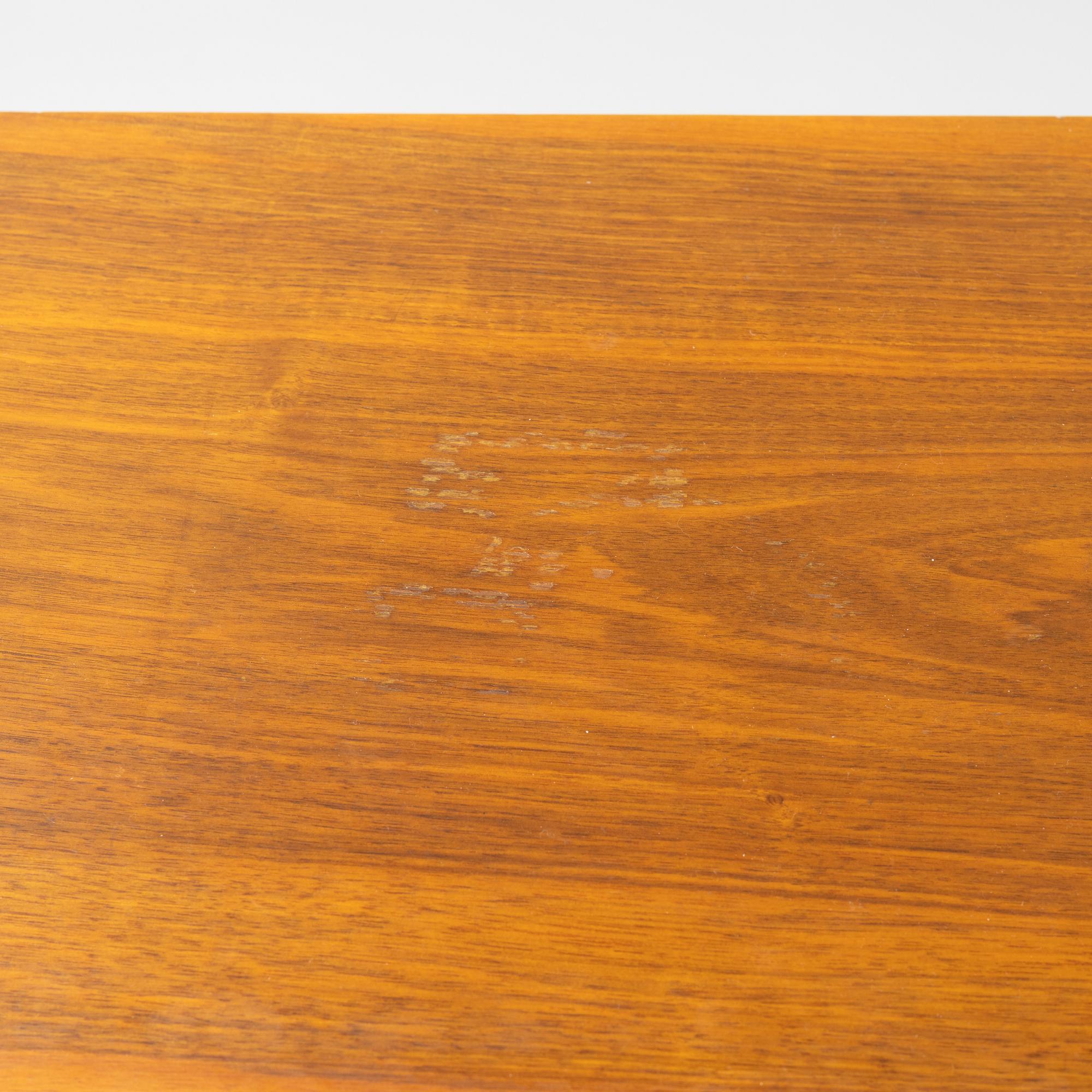 Erik Matsson, a walnut-veneered cabinet, Mjölby Intarsia, 1940's/50's.
