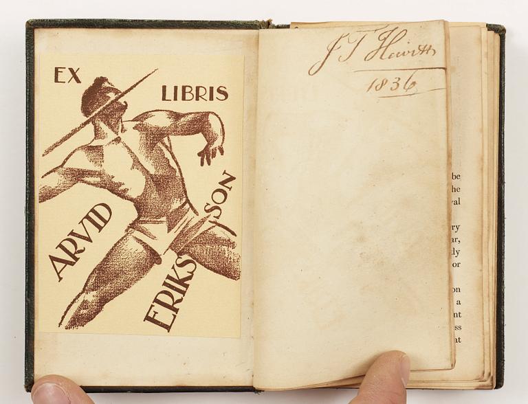 BOK, "The Modern Art of Fencing" av Guzman Rolando/JS. Forsyth, London 1822.