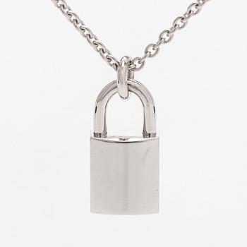 Hermès, halsband, "Kelly Cadenas", 18K vitguld och diamanter.