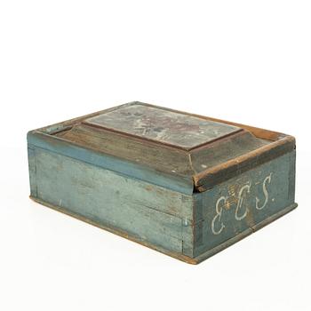 Boxes, 3 pcs, folk art, 19th century.