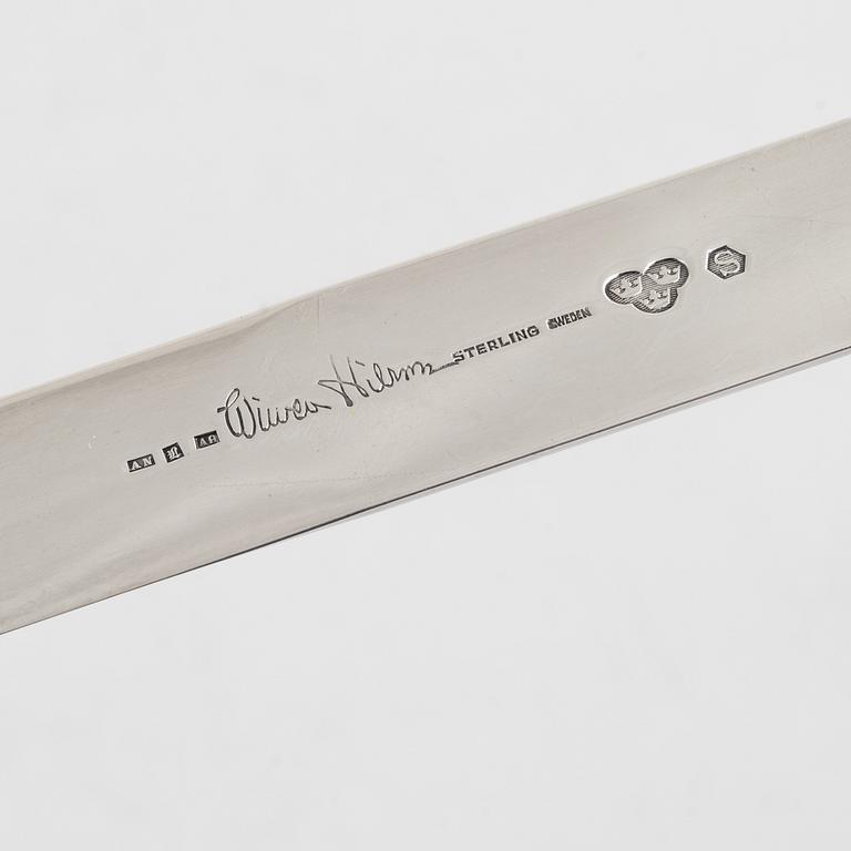 A Swedish Sterling Silver Letter Opener, mark of Wiwen Nilsson, Lund 1951.
