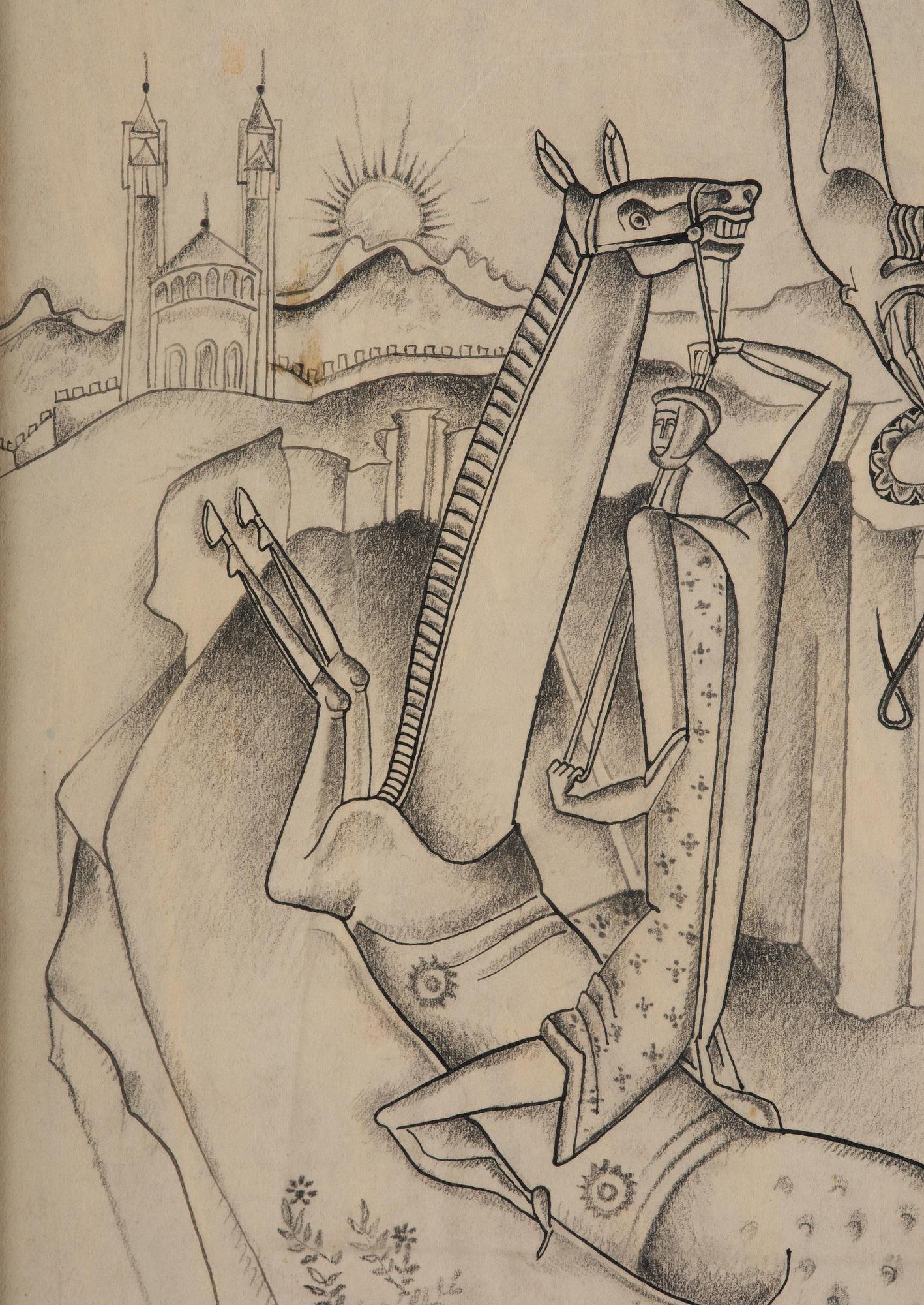 Gösta Adrian-Nilsson, Rider.