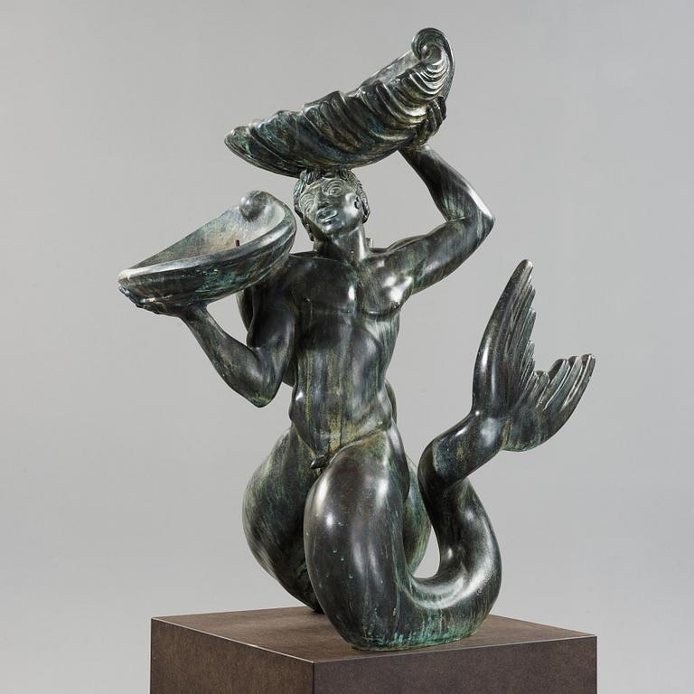 Carl Milles, Snäckbärande triton.