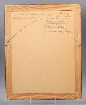 LINDSTRÖM, BENGT, tuschteckning, sign o dat 1951.