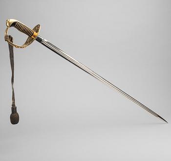SABEL, Sverige, för officer vid kavalleriet, m/1893.
