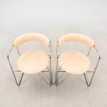 Ida Linea Hildebrand dining chairs, a pair from the FF series for Friends & Founders, 2018.