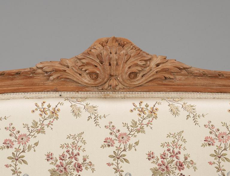 SOFFA. Frankrike, 1700-talets andra hälft. Louis XVI.