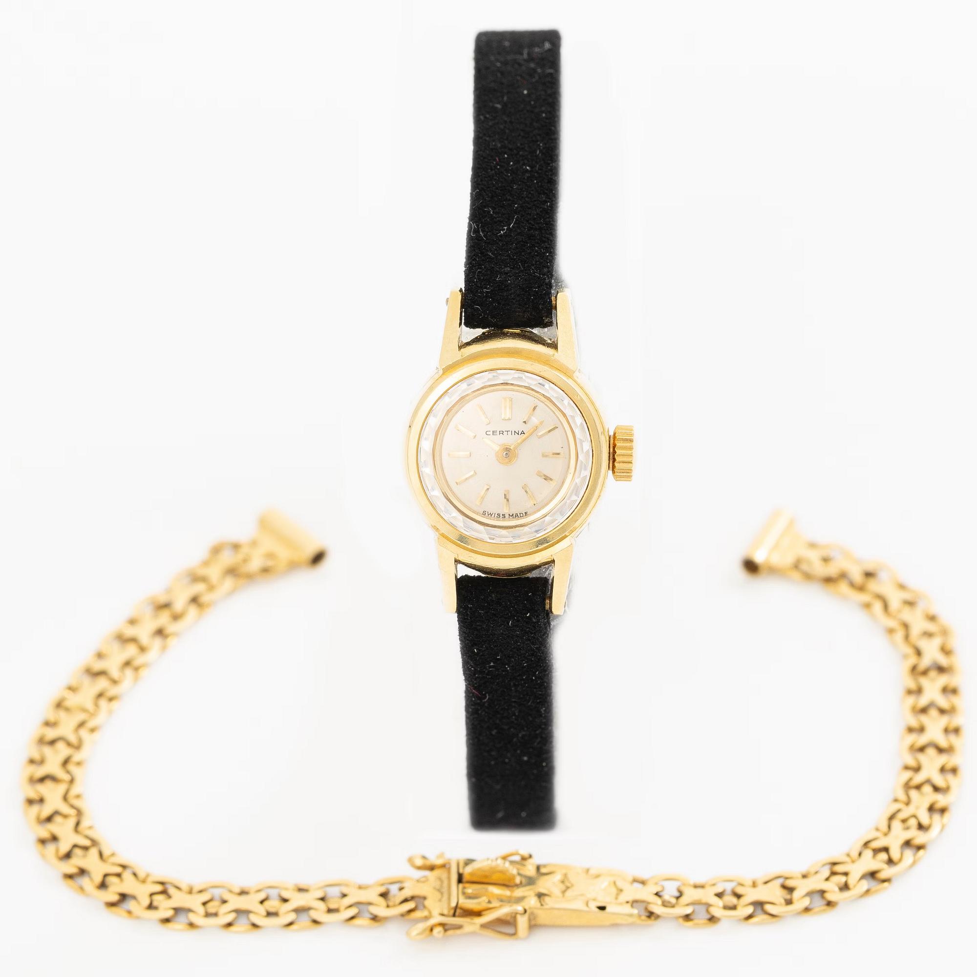 Certina, wristwatch, 15 mm.