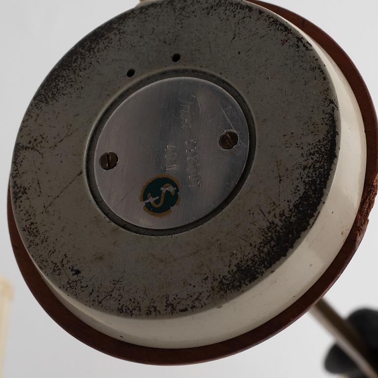 Bertil Brisborg, a pair of table lamps, Triva "532-007", Nordiska Kompaniet, 1950s.