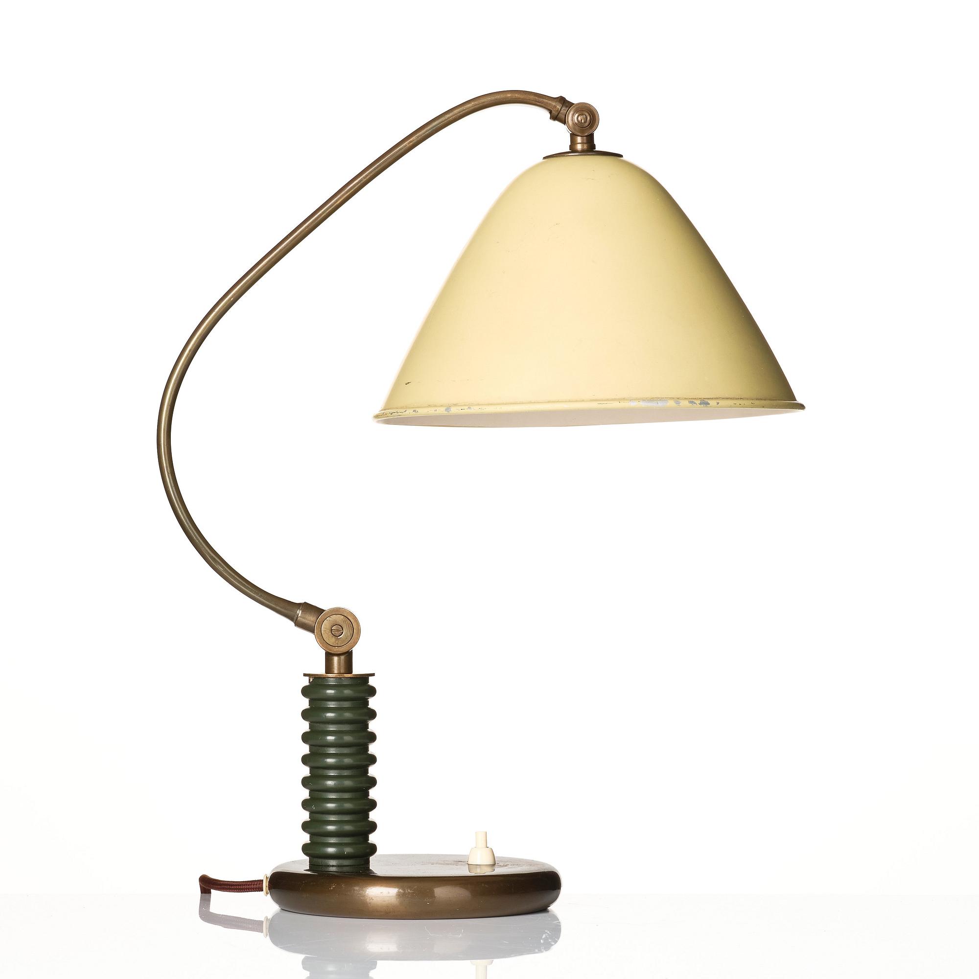 Erik Tidstrand, bordslampa, modell "29602", Nordiska Kompaniet, 1930-tal.
