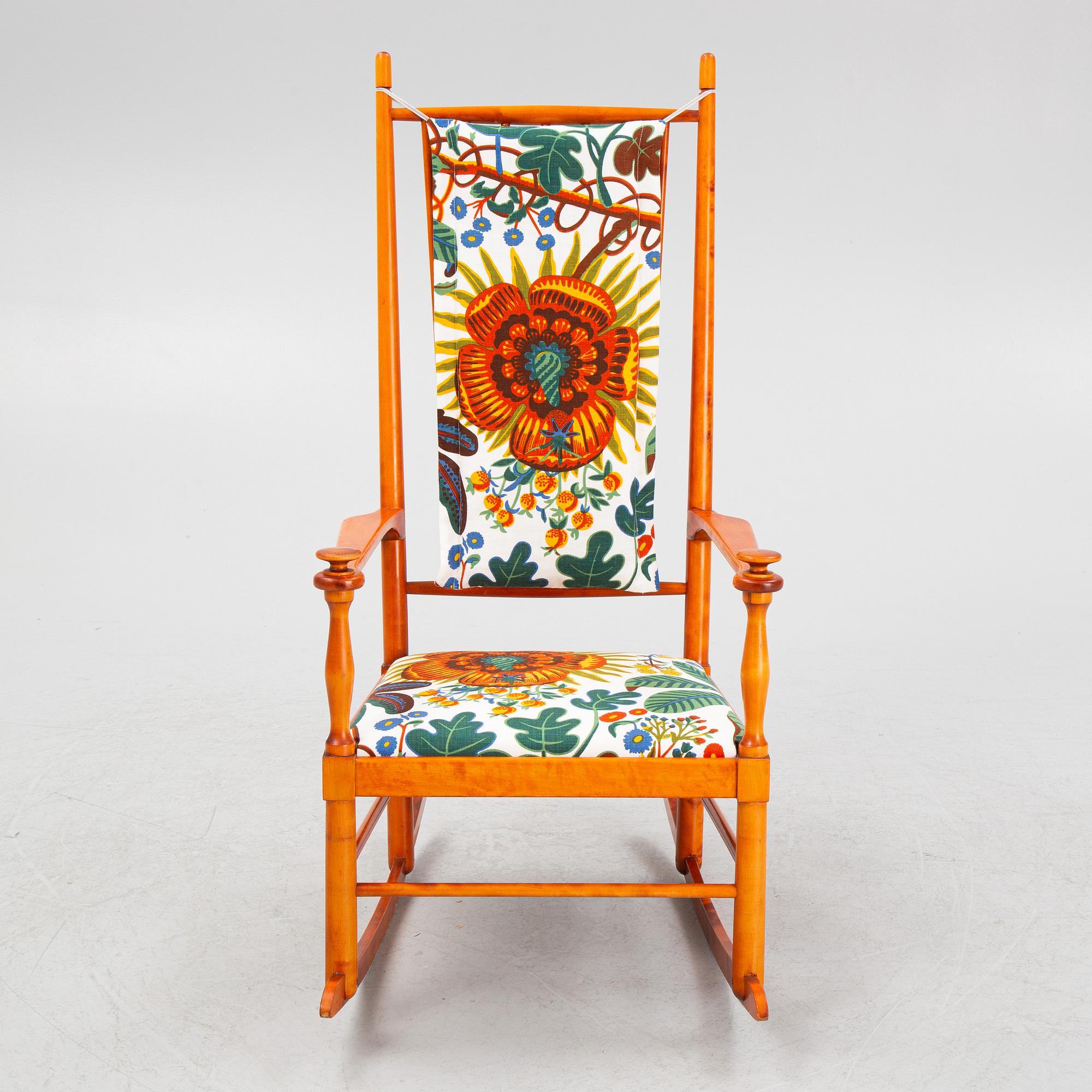 Karl-Axel Andersson, an 'Isabella' rocking chair, Gemla, third quarter of the 20th Century.