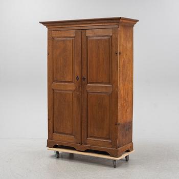 A Swedish oak capboard, 19th century.