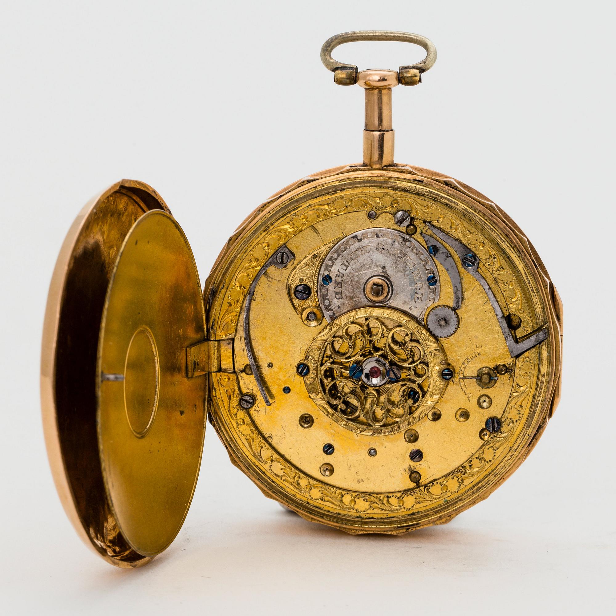 POCKETWATCH, 55 mm, repeter, skeleton watch.