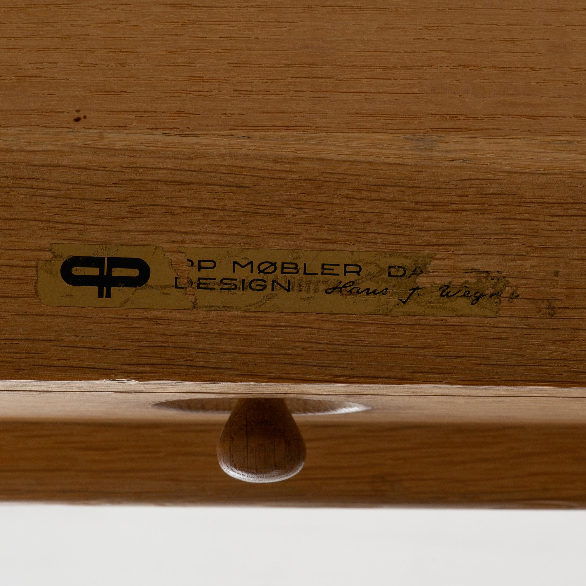 Hans J Wegner, an AT-305 oak desk from Andreas Tuck Denmark.