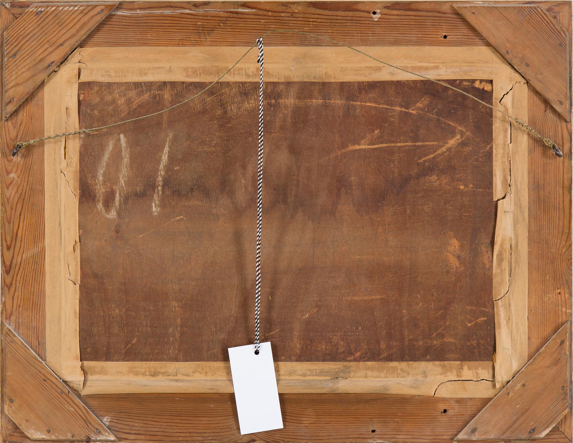 UNIDENTIFIED ARTIST 19TH CENTURY, panel, signed.