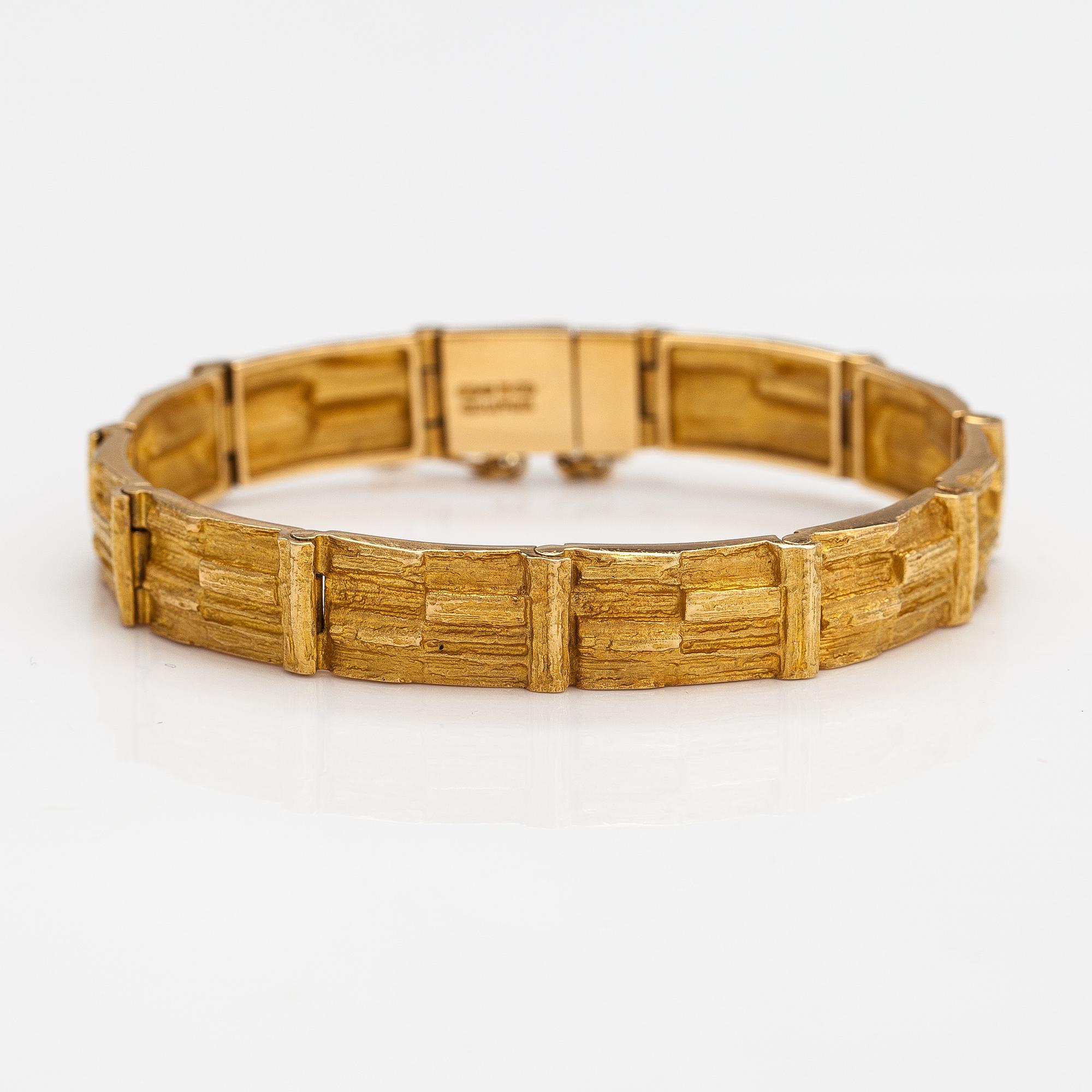 Björn Weckström, Rannekoru "Kultaköngäs", 18K kultaa. Lapponia 1989.