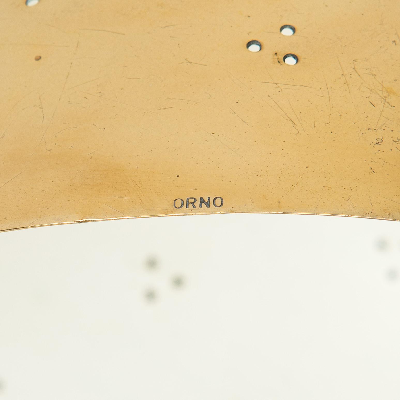 Lisa Johansson-Pape, a pair of mid-20th century '3055' wall lights for Stockmann Orno. Finland.