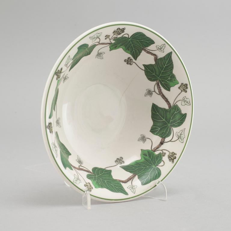 A coffee and dinner tableware set of 51 pcs, "Napoleon ivy" by Wedgewood, from the second half of the 20th century.