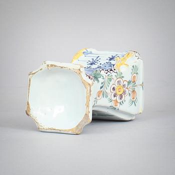 VAS, fajans, Delft, 1700-tal.