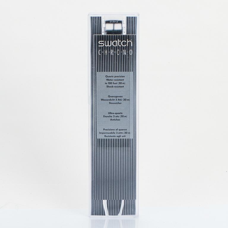 Swatch, Rollerball, wristwatch, chronograph, 37,4 mm.