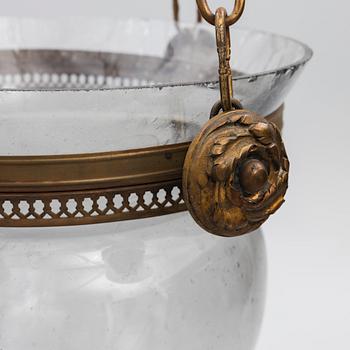 A lantern, aorund 1900.