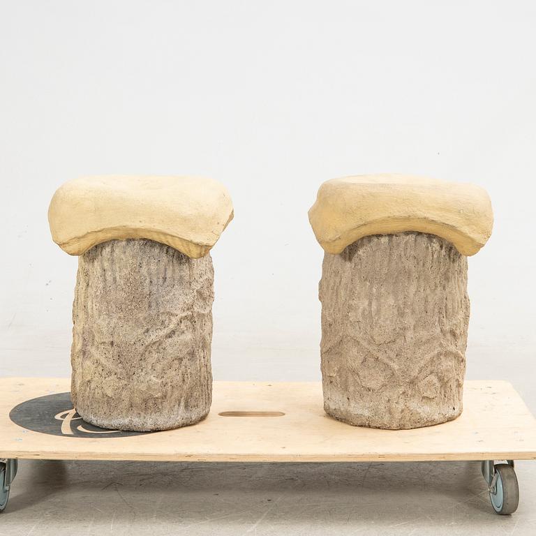 Pallar, ett par, 1900-talet slut.