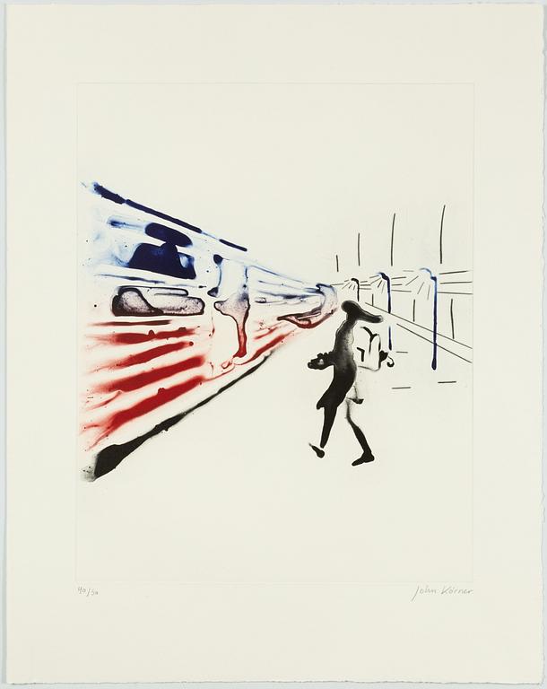 John Kørner, "High speed heart beat IV".