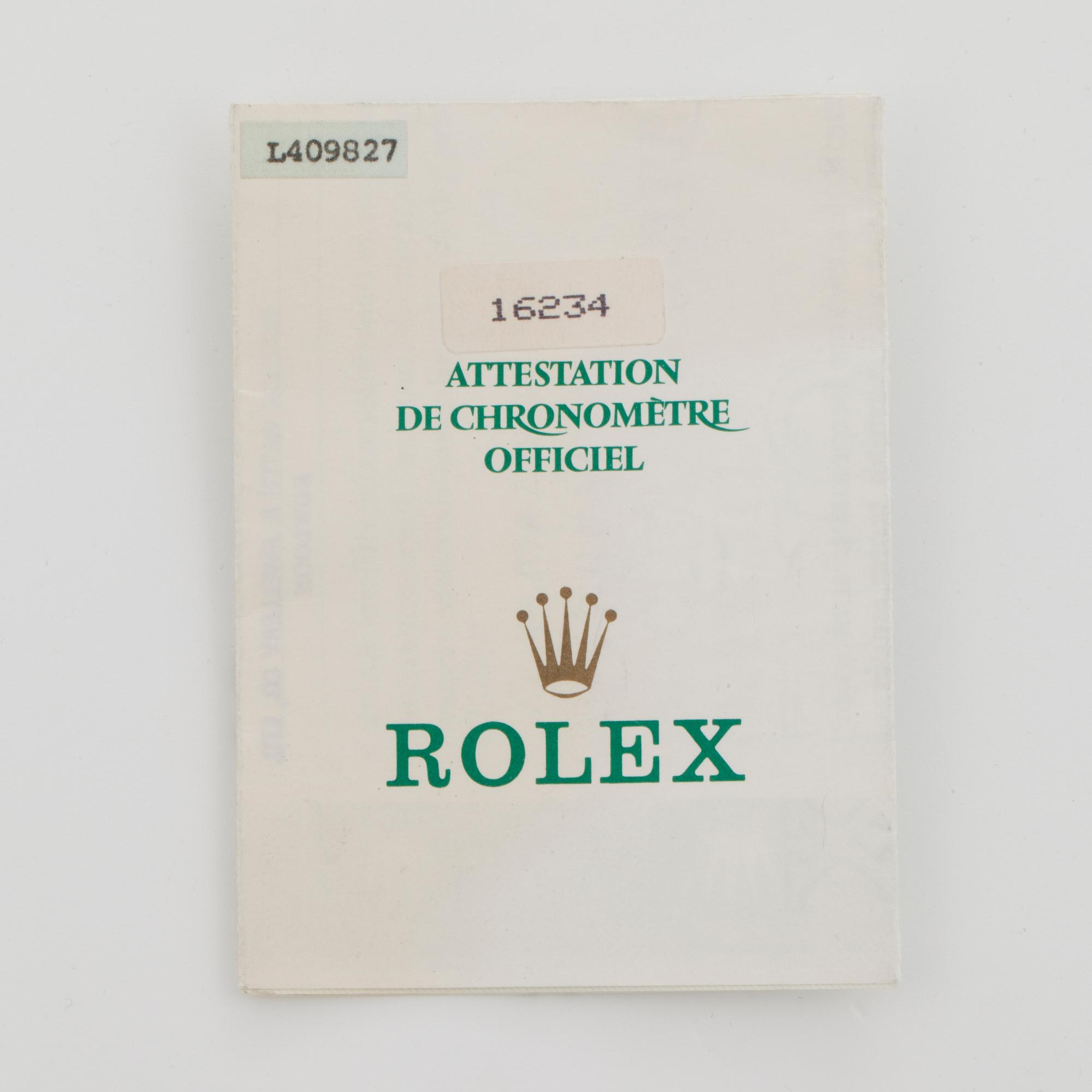 ROLEX, Oyster Perpetual, Datejust, Chronometer, wristwatch, 36 mm,