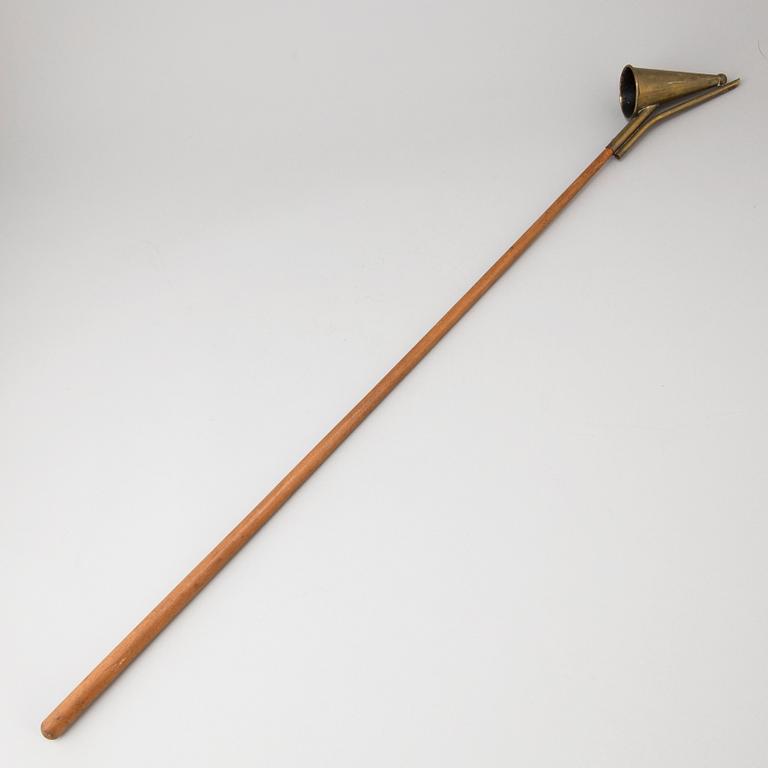 A late 19th century candle snuffer.