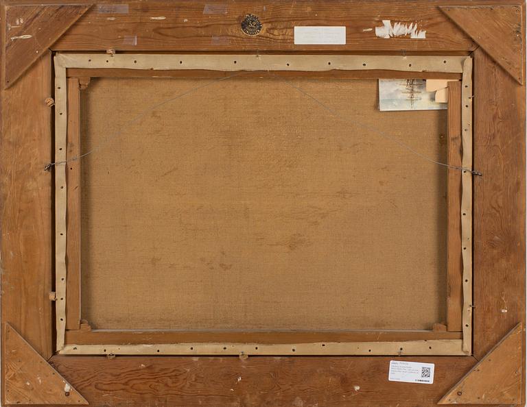 OKÄND KONSTNÄR 1800/1900-TAL, olja på duk, kopia efter Axel Lindman, ej sign.