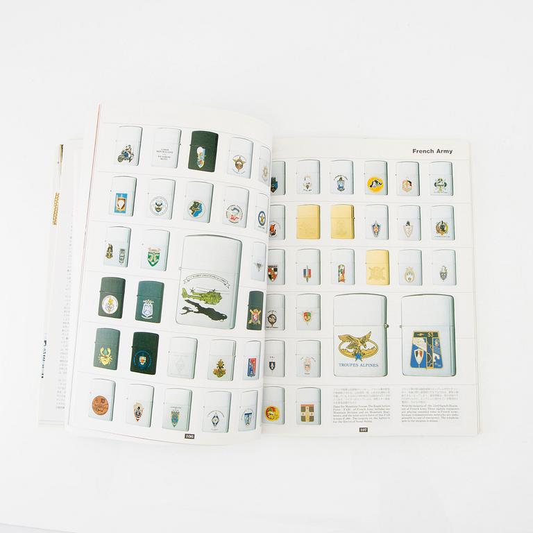 Books, 4 volumes on lighters.