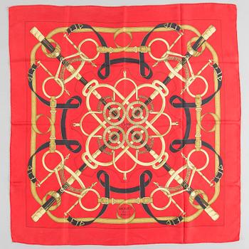 SCARF, Hermès, "Eperons d'Or",  issued 1974.