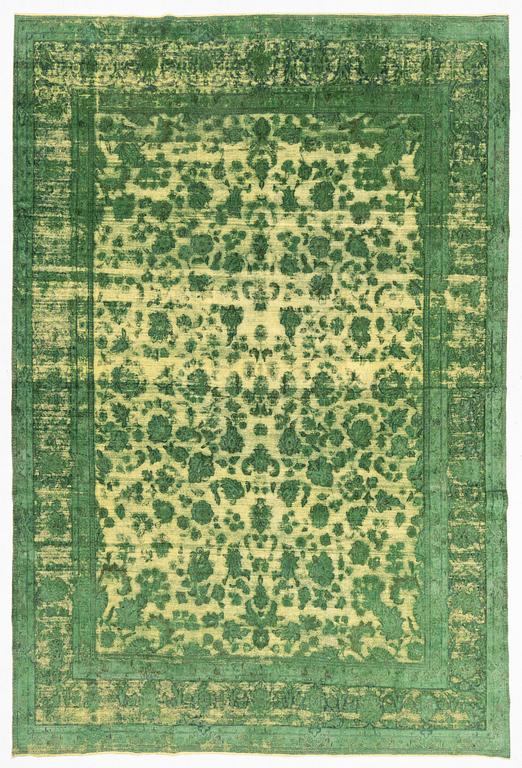 A carpet Kerman of 'Vintage' design, c 430 x 288 cm.