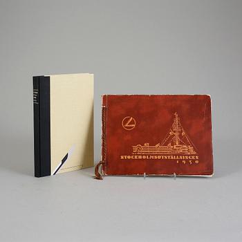 BOK SAMT UTSTÄLLNINGSKATALOG, Stockholmsutställningen 1930.