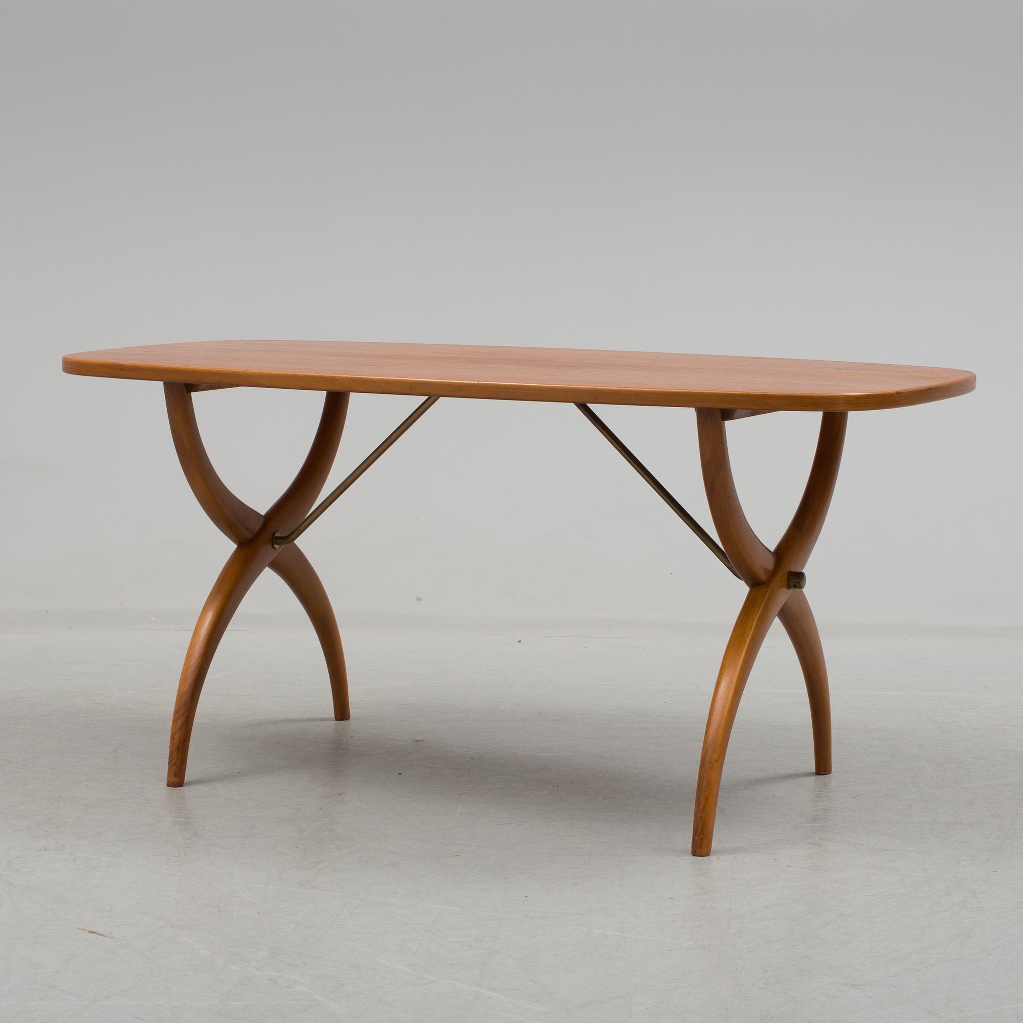 A table by David Rosén, Westerbergs Möbler, Tranås, 20th century.