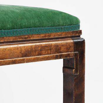 Otto Schulz, a pair of chairs, Boet, Gothenburg, 1920s-30s.