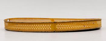 BRICKA, plåt, 1800-tal.