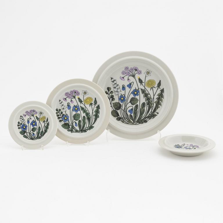 Esteri Tomula, a 34-piece 'Flora' porcelain service, Arabia, Finland.