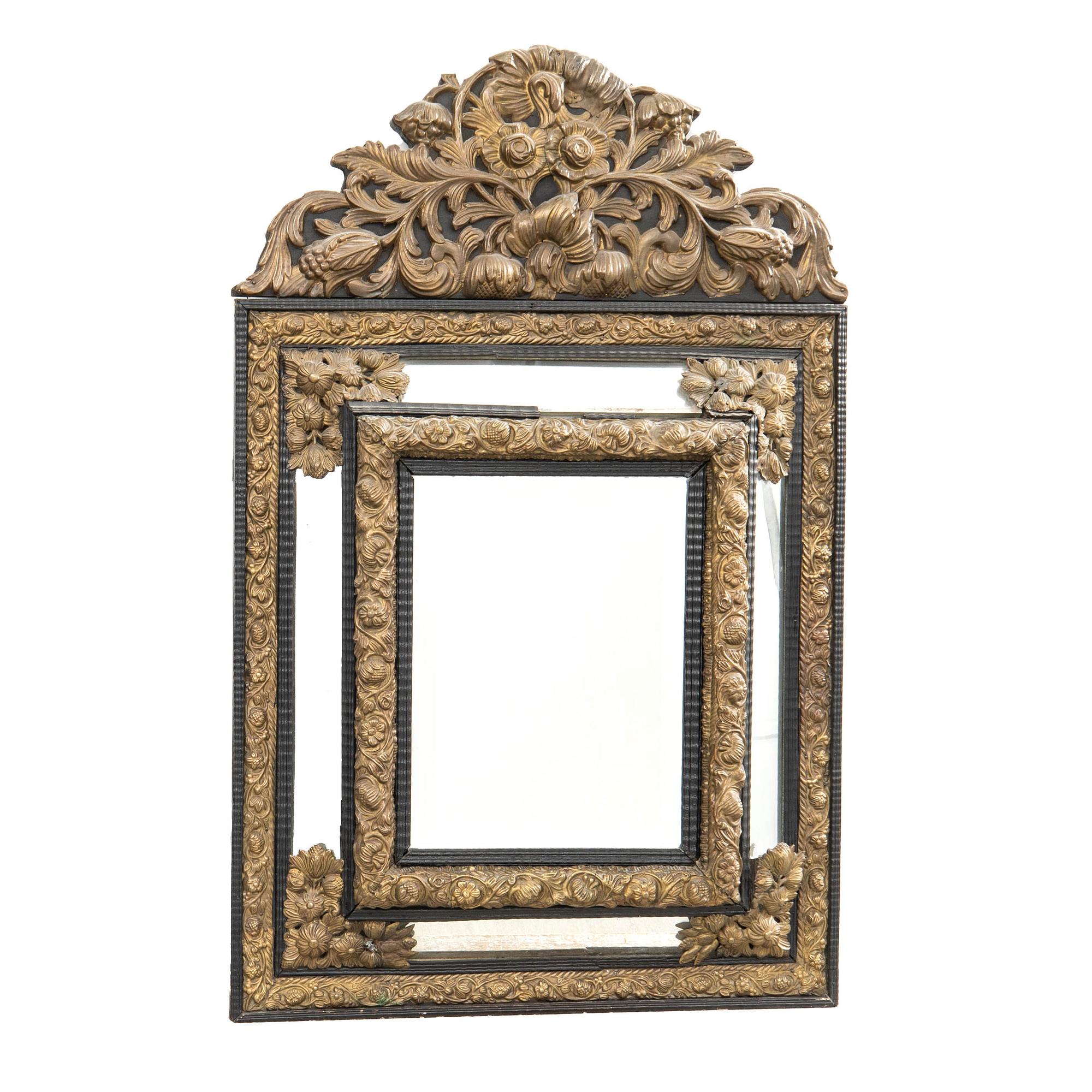 Mirror Baroque style circa 1900.